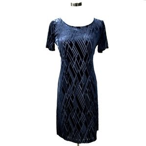 Fleur and Stone Velour Dress